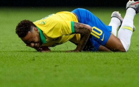 Neymar accidentat grav pe teren