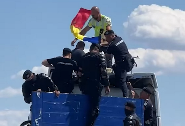 protest pe autosrada