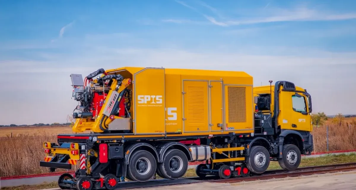 Hiarom livrează un camion șină-șosea în Israel, un pas revoluționar pentru industria feroviară