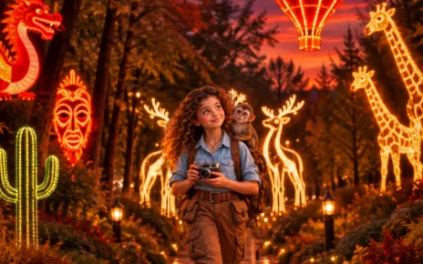Lumina Park ajunge în România cu tema „Ocolul Pământului” și 200 de instalații