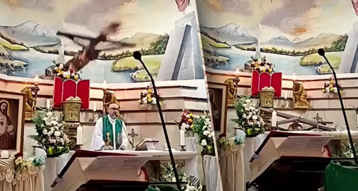 Preot ucis de cruce mare, în timp ce oficia slujba