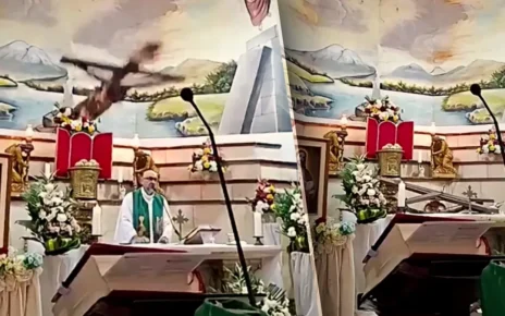 Preot ucis de cruce mare, în timp ce oficia slujba