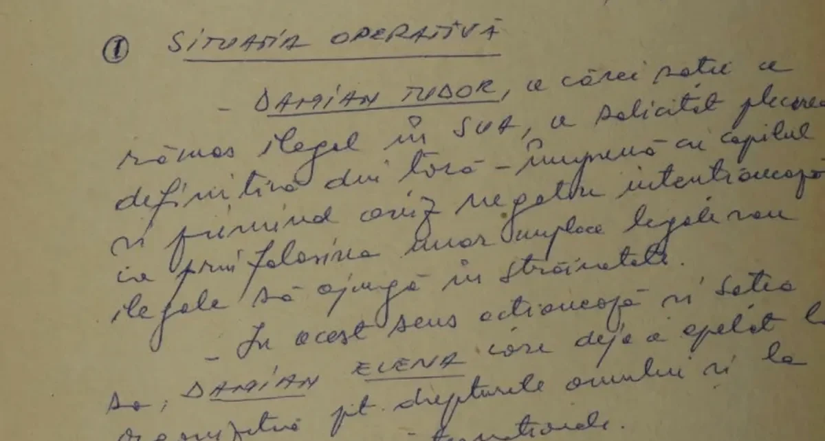 Securitatea din 1985: cum se urmărea oamenii care voiau să fugă