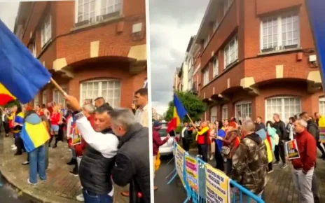 Susținătorii Călin Georgescu protestează zile la rând în fața arestului