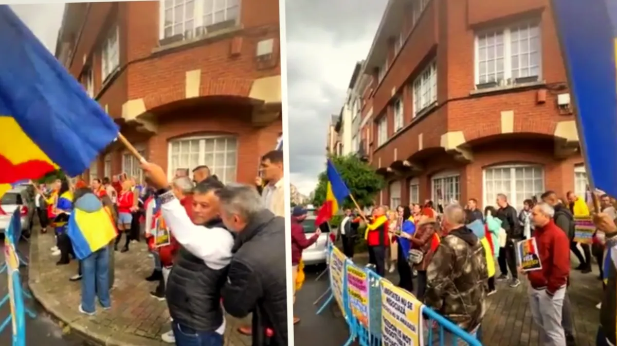 Susținătorii Călin Georgescu protestează zile la rând în fața arestului